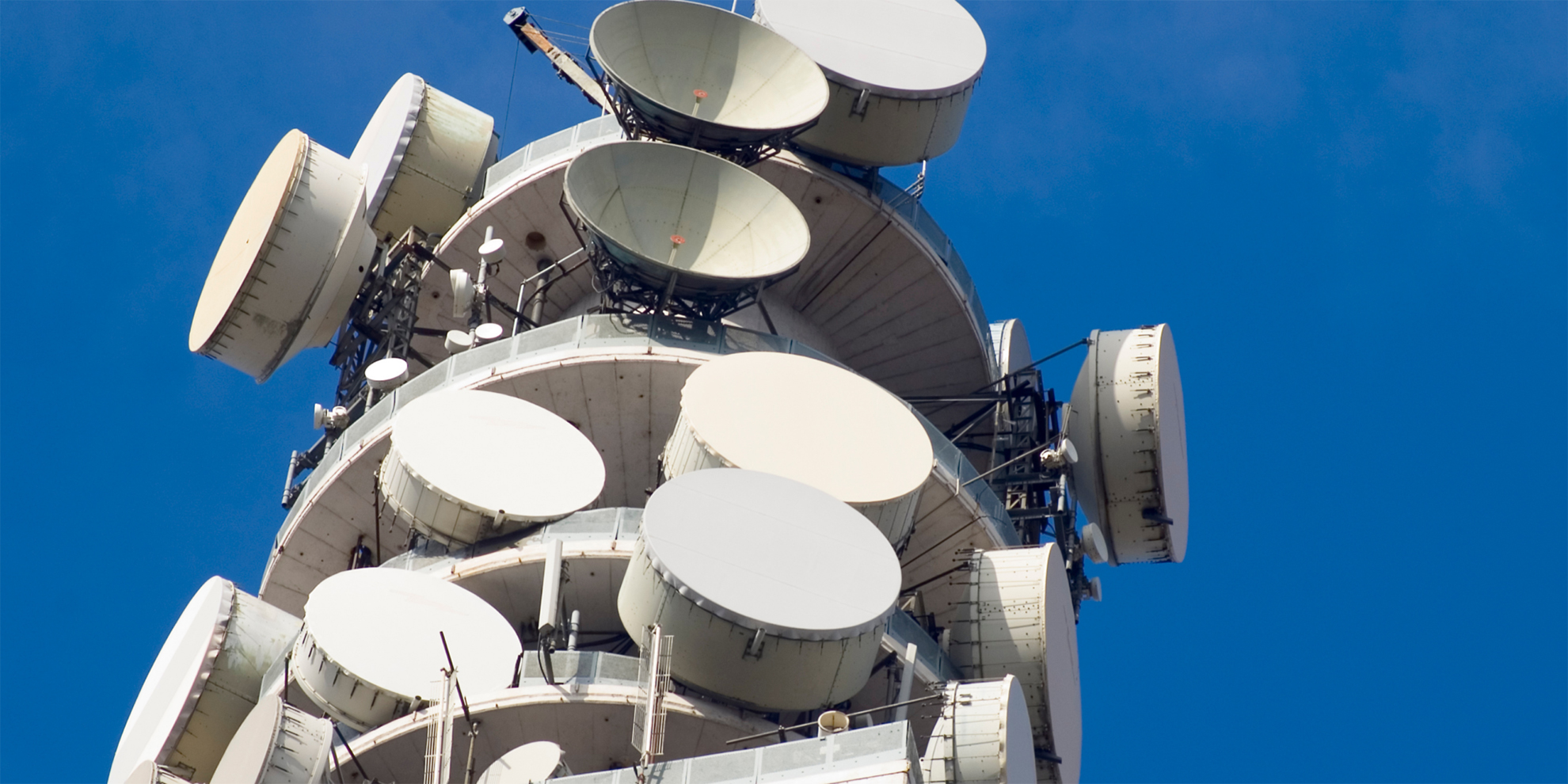 Microwave connectivity tower